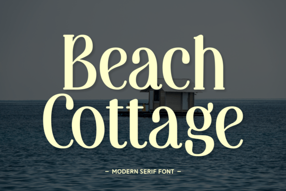 Beach Cottage: A Serif Font for Coastal Elegance