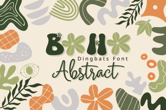 Boho Abstract: A Charming Dingbat Font for Creative Designs