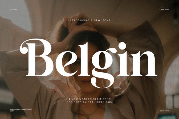 Discover Belgin: The Elegant Serif for Modern Designers