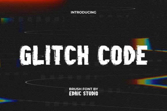 Glitch Code Font: Your Next Bold Design Asset