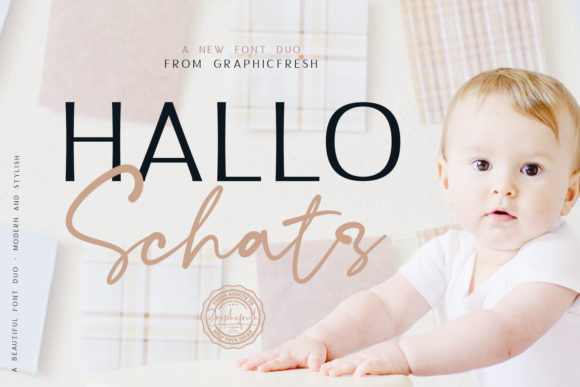 Hallo Schatz Duo: A Font That Elevates Your Creative Vision
