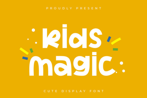 Kids Magic: A Playful Font for Creative Projects