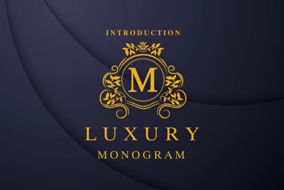 Luxury Monogram: The Elegant Serif Font for Premium Designs