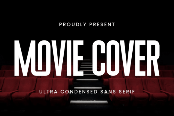 Movie Cover: Bold Cinematic Typography for Modern Designs