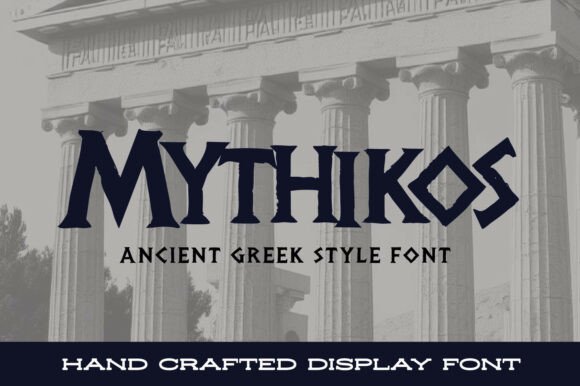 Mythikos: A Typeface Forged in Ancient Legend