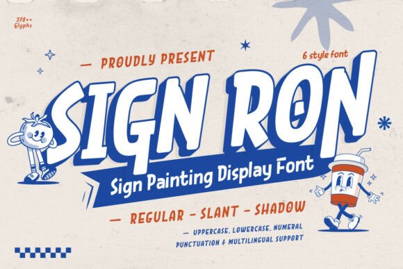 Sign Ron: Vintage Charm Meets Bold Craftsmanship