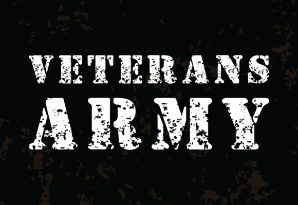Veterans Army: Bold Military Typography for Designers